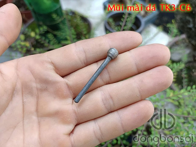 Mũi hợp kim mài đá TK3-C6