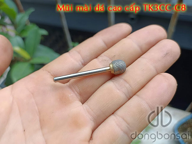 Mũi hợp kim mài đá cao cấp TK3CC-C8