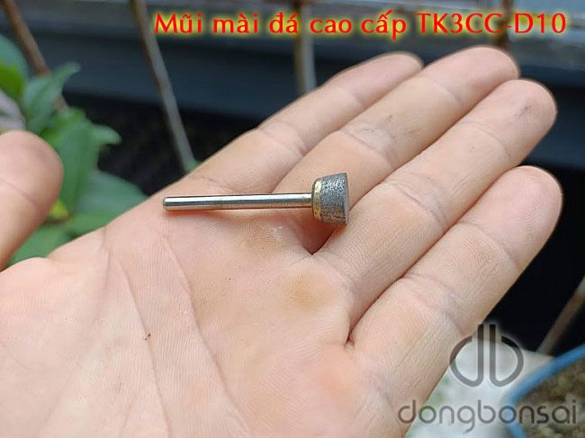 Mũi hợp kim mài đá cao cấp TK3CC-D10