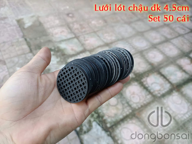 Lưới lót chậu C45, set 50 cái