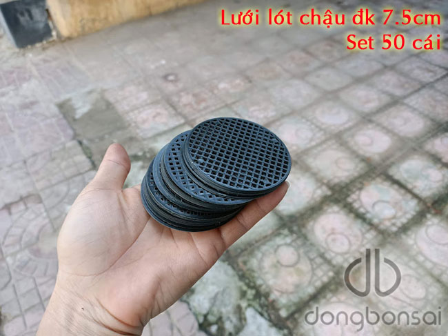 Lưới lót chậu C75, set 50 cái