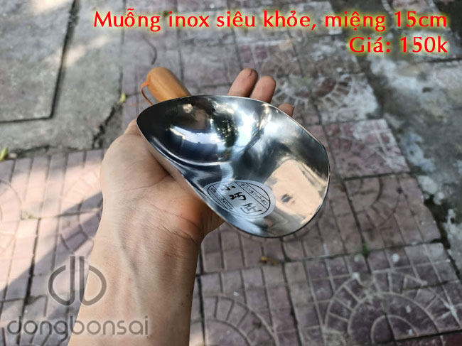 Muỗng inox 15cm