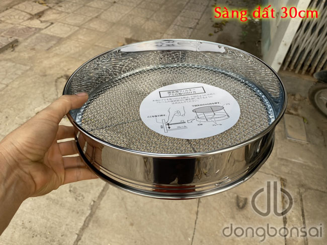 Sàng đất 30cm