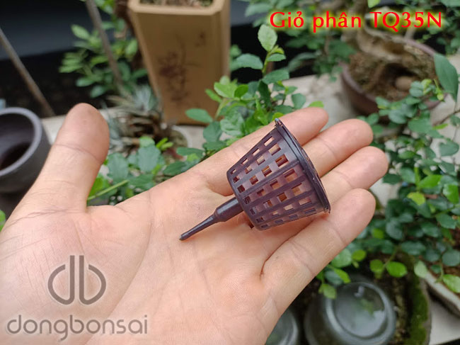 Giỏ nhựa đựng phân bón bonsai TQ35N