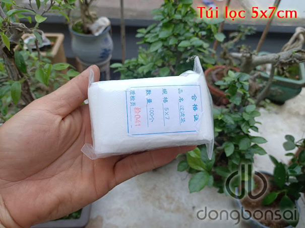 Túi lọc đựng phân 5x7cm (số lượng 100 túi)