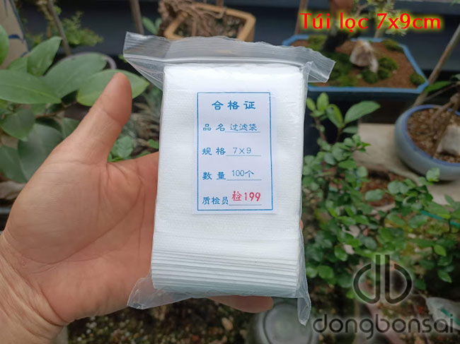 Túi lọc đựng phân 7x9cm (số lượng 100 túi)