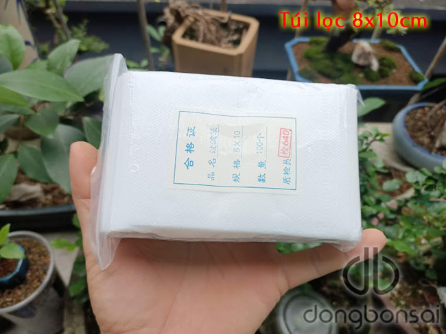 Túi lọc đựng phân 8x10cm (số lượng 100 túi)