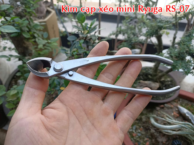 Kìm cạp xéo thép trắng Ryuga RS-07