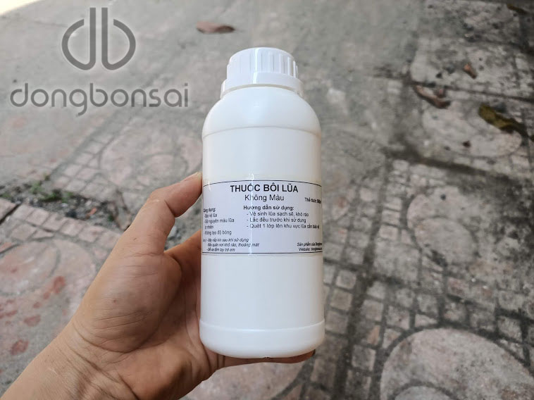 Thuốc lũa bonsai chai 500ml không màu